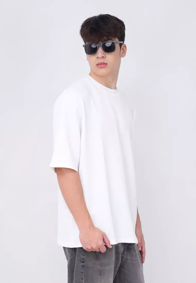 Ryusei T-shirt Oversize SORA Knit White