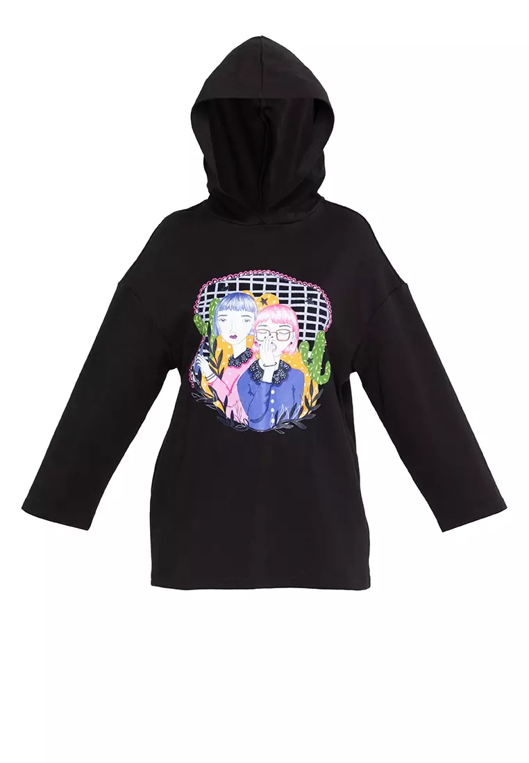 Buy Zalora Studios ZALORA Studios x Teeteeheehee Hoodie 2024