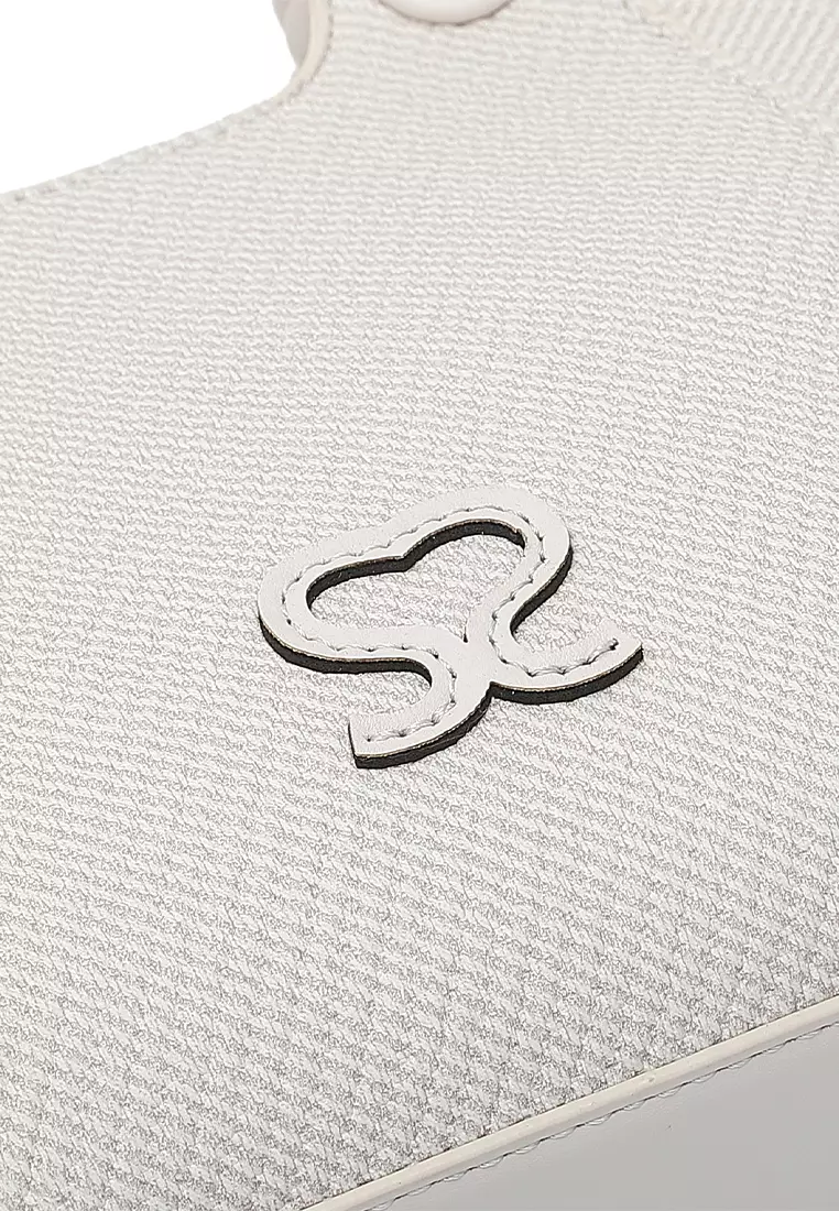 Women's Top Handle Bag / Sling Bag / Crossbody Bag / Shoulder Bag - White