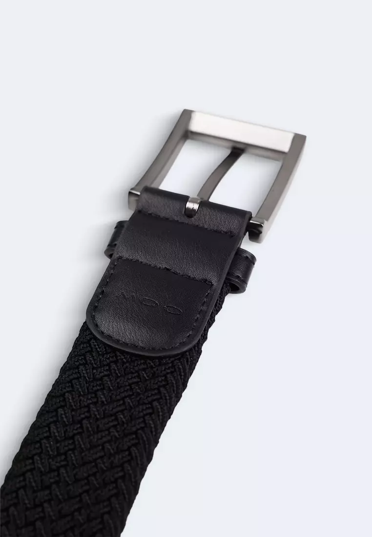 MOC Belt Pria Warmar - Black