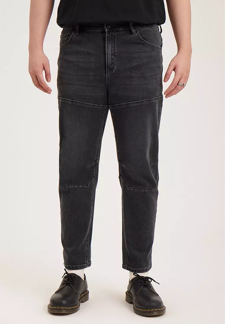 Slim Fit Biker Jeans