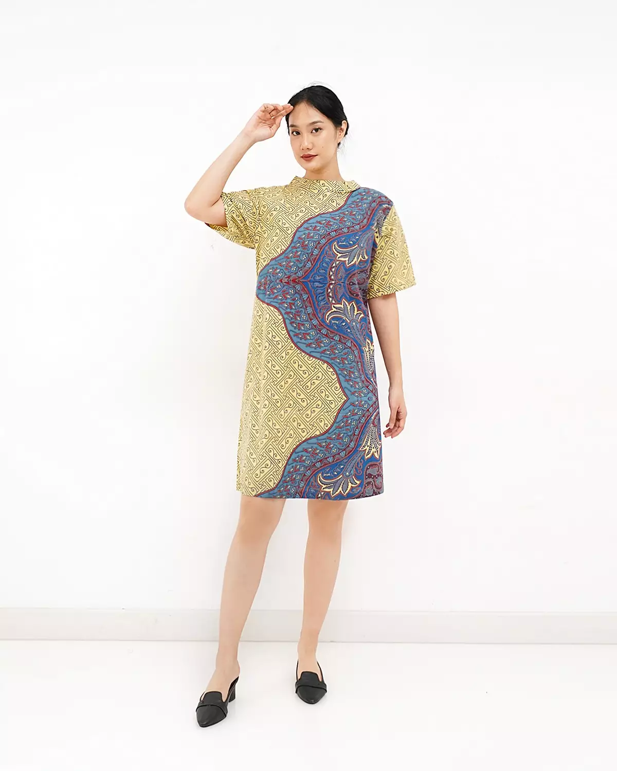 Dress Batik Motif Benji Rans Lili