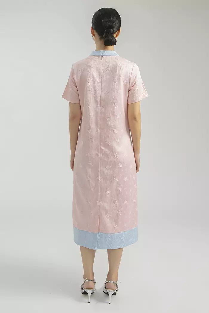 COTTONINK - Dress Wanita Pink Daiyu #CNYCollection