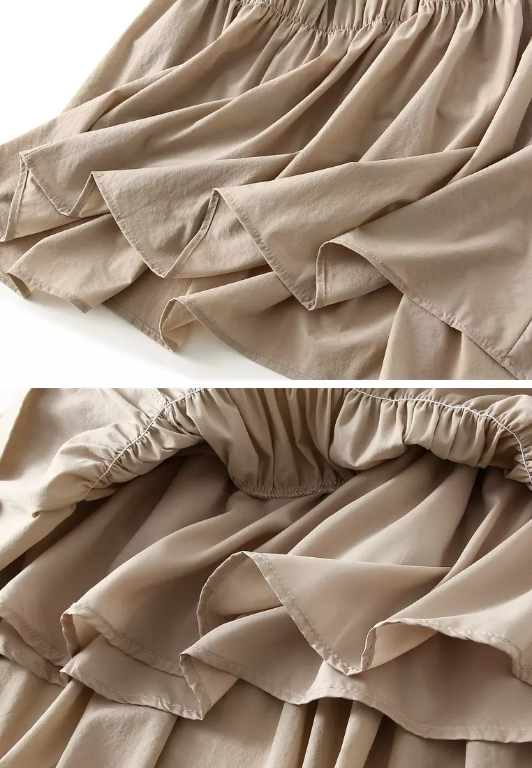 Asymmetrical A-line Skirt AF2463