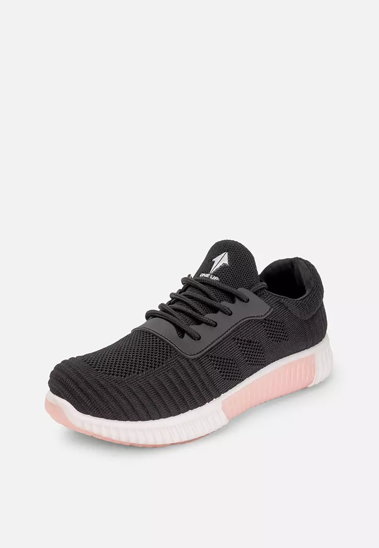 World balance black running shoes deals