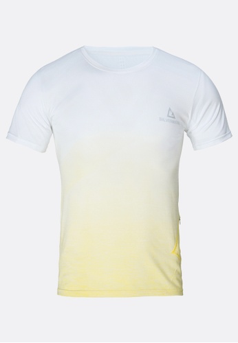 Giordano yellow [Online Exclusive]Men Silvermark by G-Motion Spectrum Seamless Sports Tee DEF5AAAE632E7BGS_1
