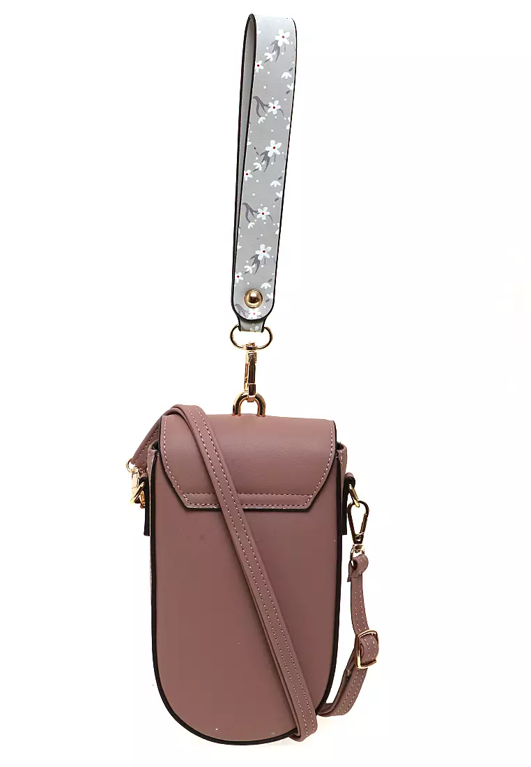 Tas Selempang Fashion Wanita Sling Bag Uniqe Design Material Leather Kulit ORIGINAL