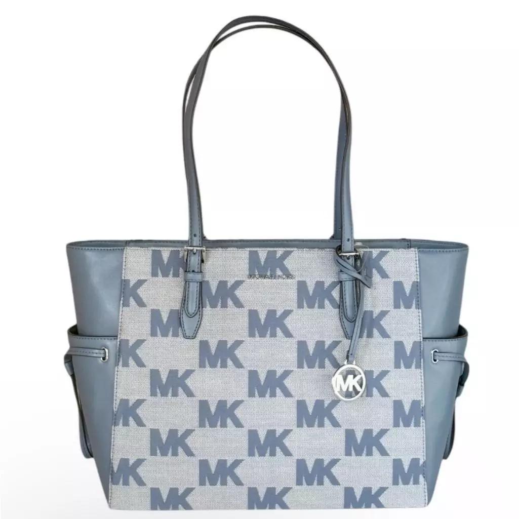 Gilly Drawstring Travel Tote Denim