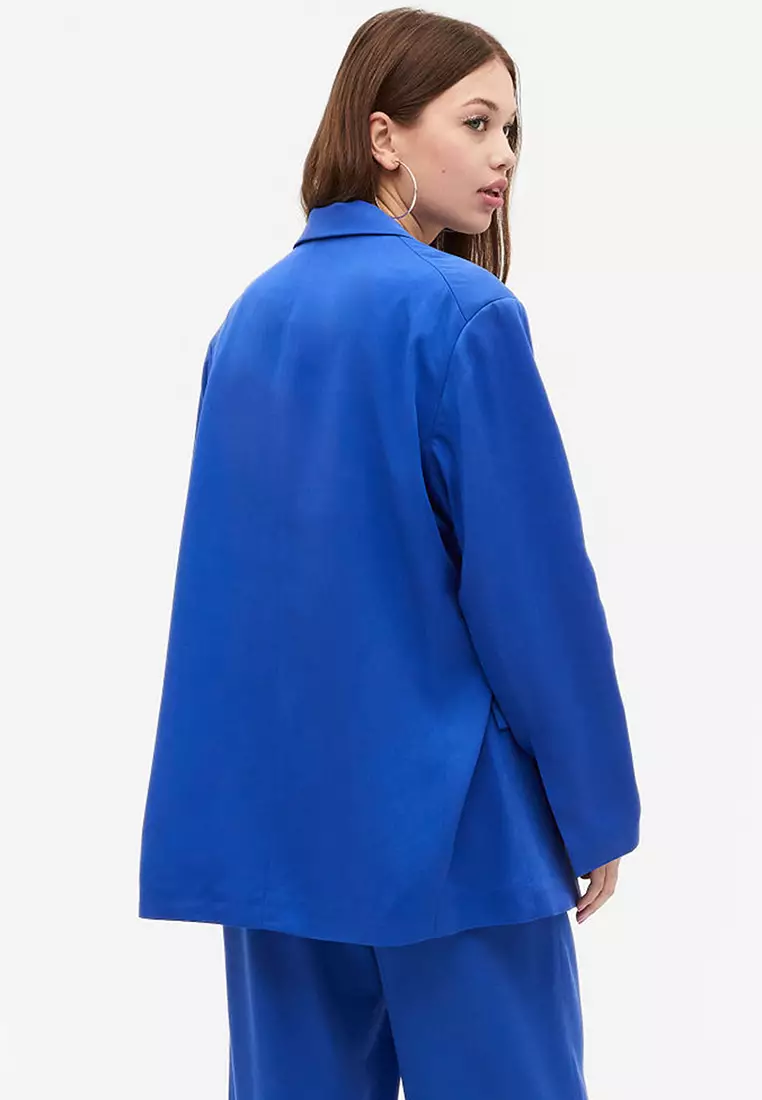 Monki long clearance blazer