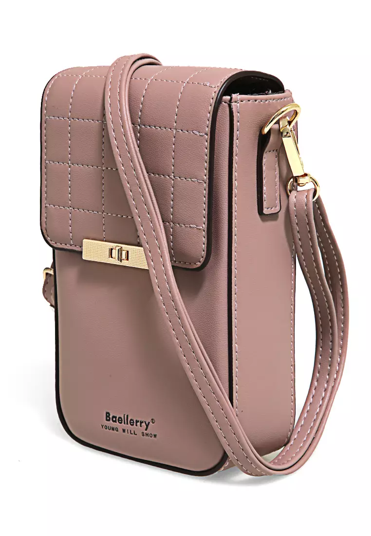 Sling Bag Wanita Tas Selempang Handphone Many Slot Material Leather ORIGINAL