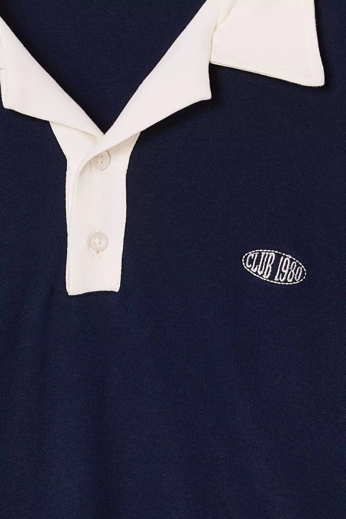 Embroidered Detail Polo Shirt