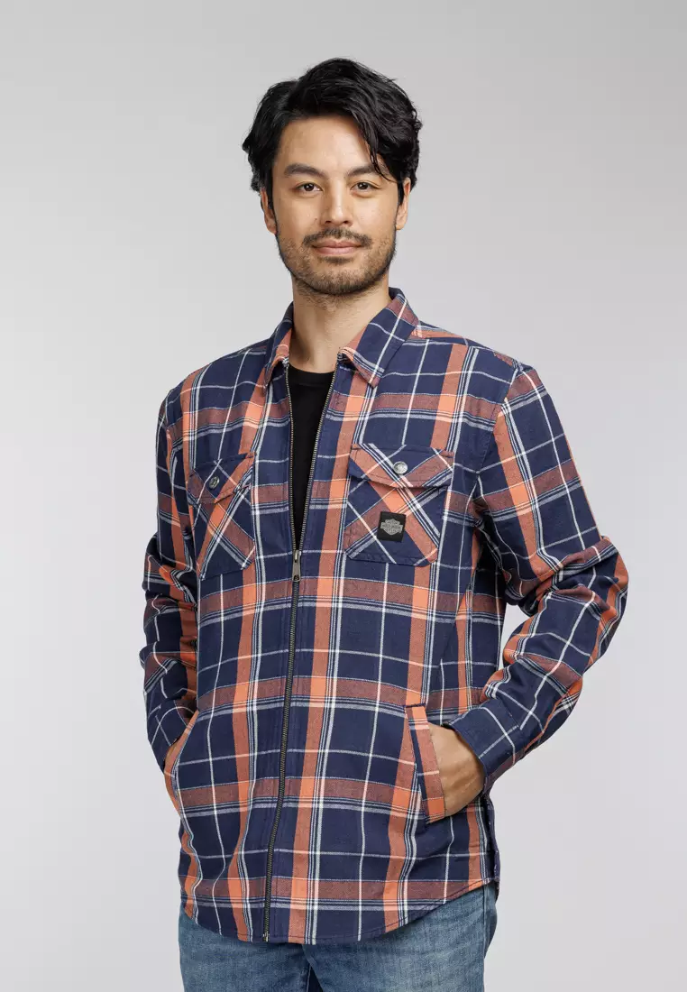 Harley-Davidson Eclipse Zip-Up Shirt