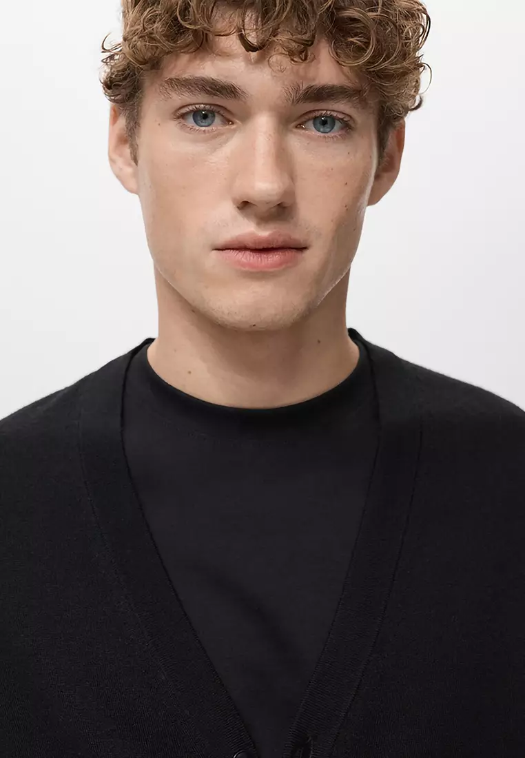 100% 美麗諾羊毛針織外套