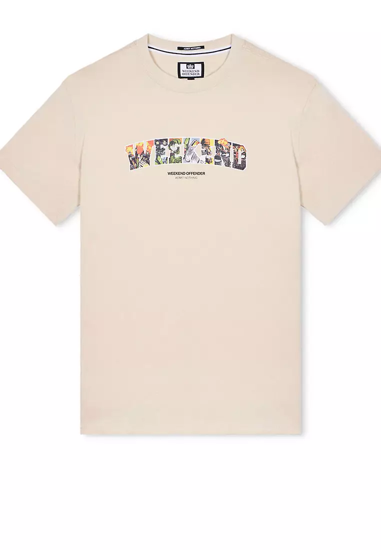 MENS CALCIUM SATURDAY GRAPHIC TEE