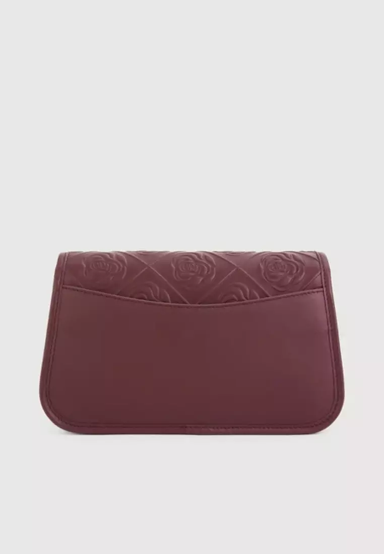 Rois Small Satchel Bag Magenta Purple