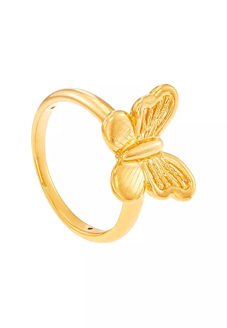 HABIB 999/24K Yellow Gold Ring R9ACF0824-FP