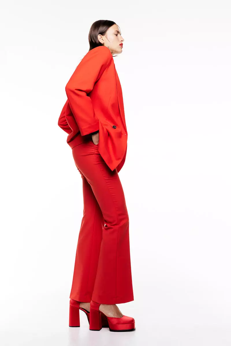Flared trousers
