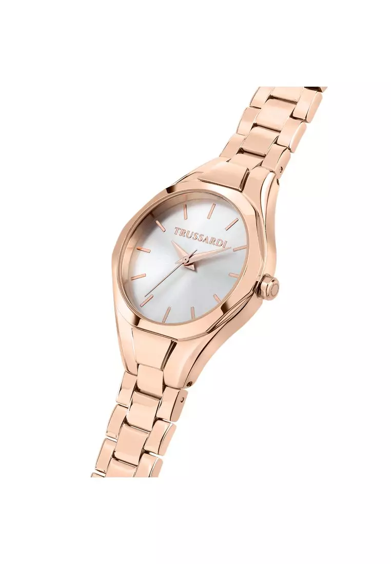 【2 Years Warranty】  Trussardi Metropolitan 30mm Women's Quartz Watches R2453157508
