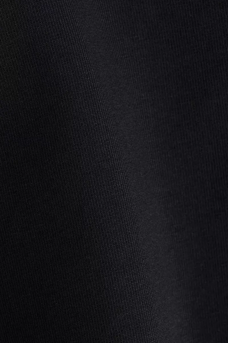 Foldover-waist cotton trousers