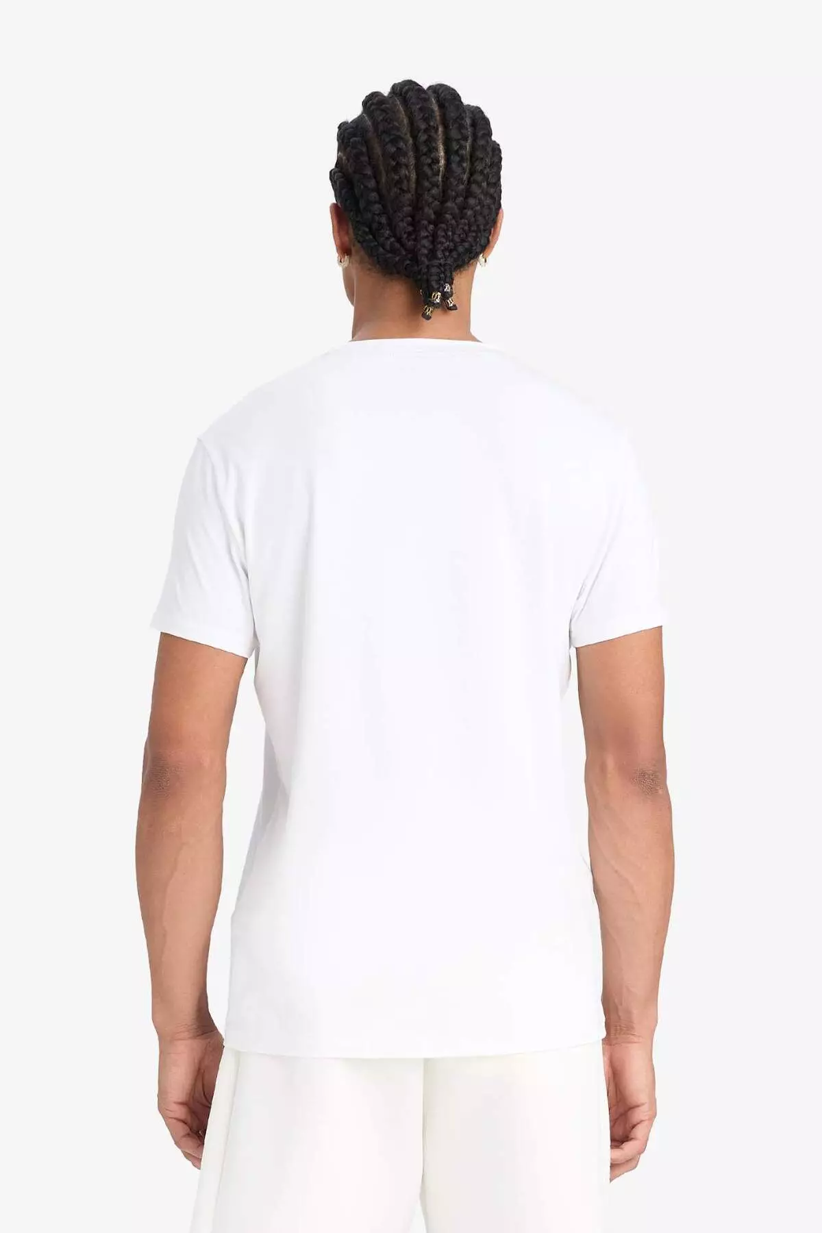 Defactofit 快乾修身緊身圓領印花運動員短袖T恤 F2762Ax25