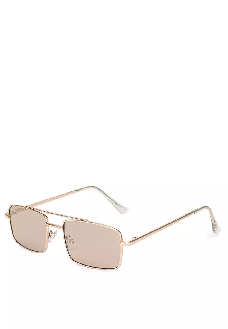 Square shaped sale aviator sunglasses