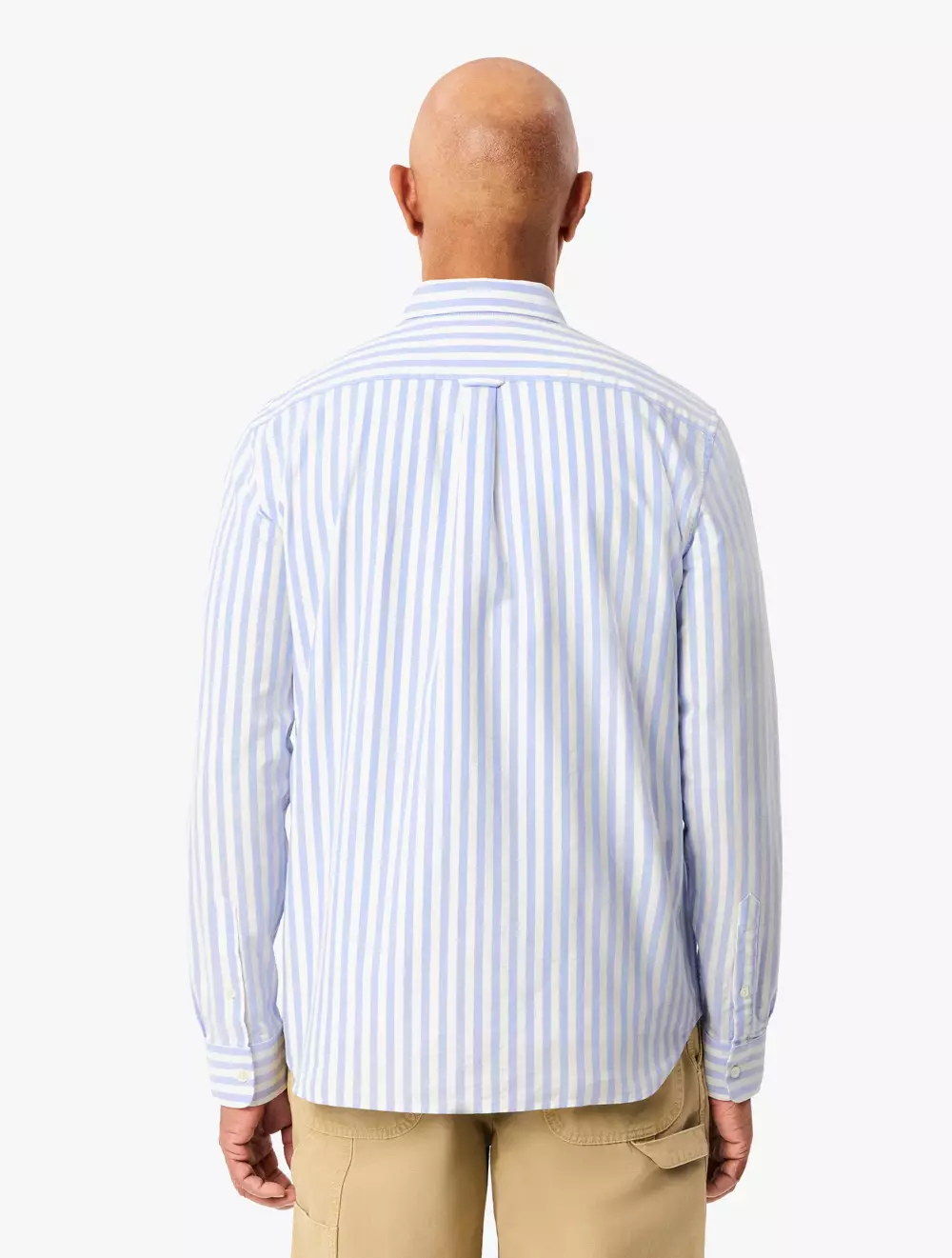 Regular Fit Striped Oxford Shirt - Blue