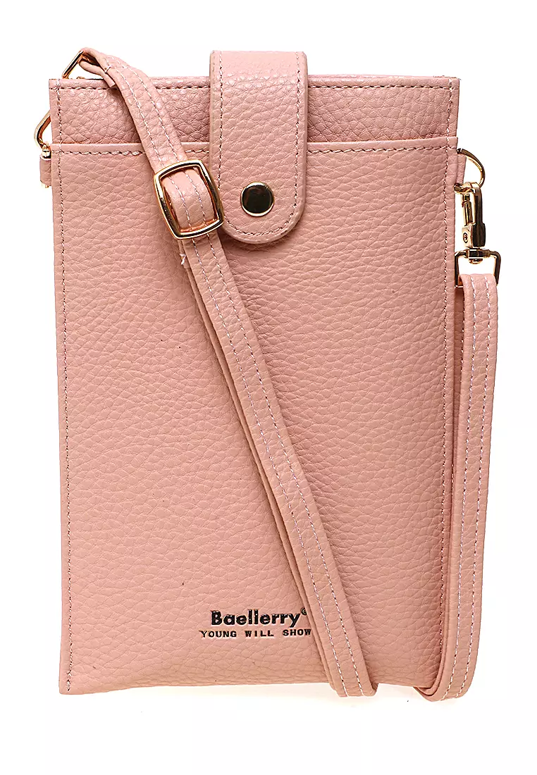 Tas Selempang Wanita Sling Bag Mini Design Dompet Tipis Multifungsi Material Leather Kulit ORIGINAL