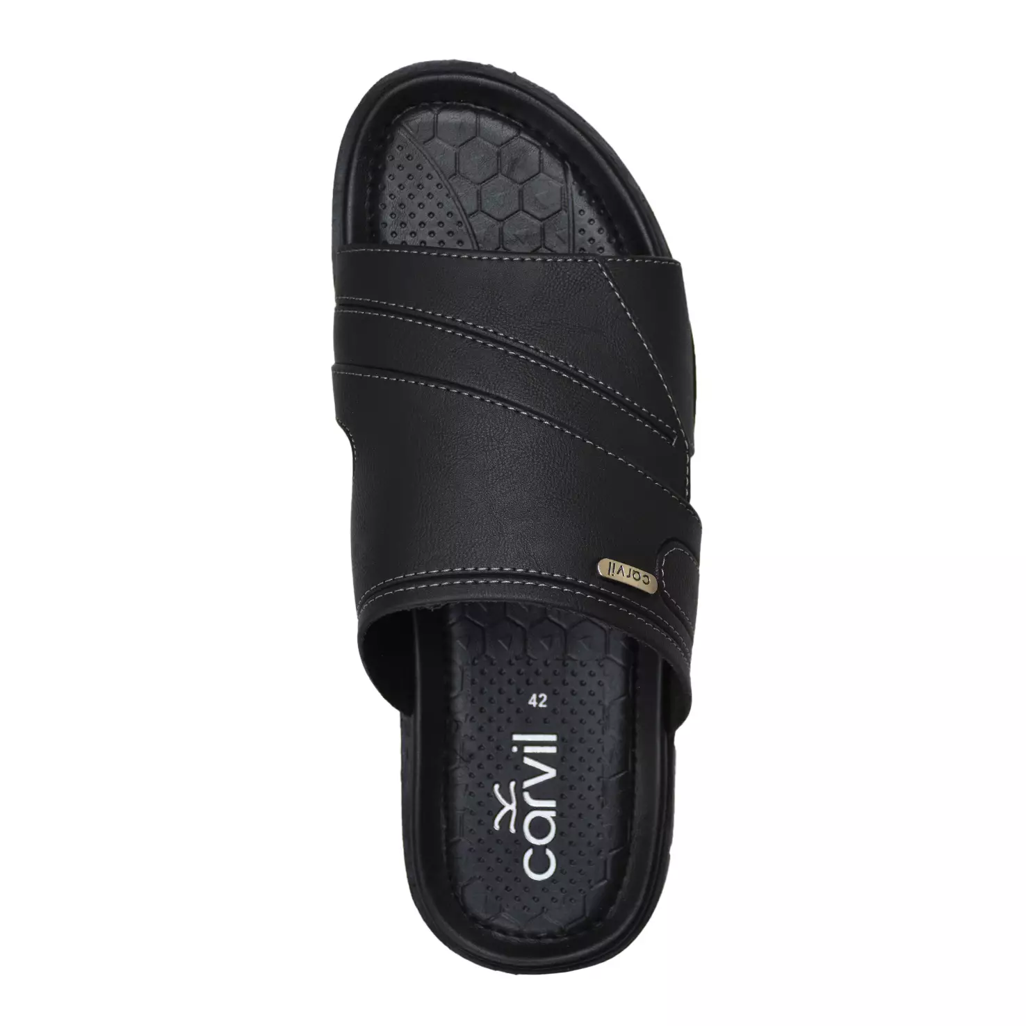 Carvil Sandal Pria Wolves-03 M Black
