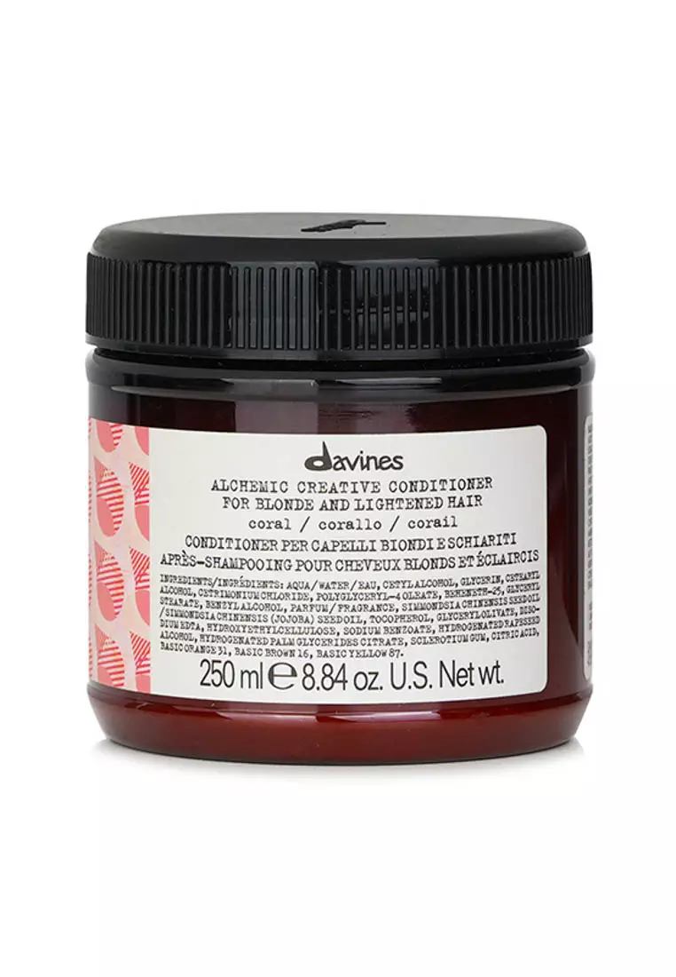 Davines DAVINES Alchemic Creative Conditioner Coral (For Blonde