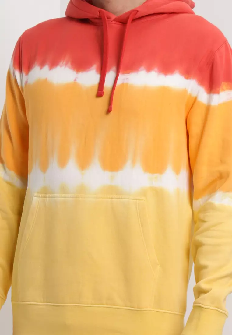 Wave Tie Dye Sunday Sweat Hoodie