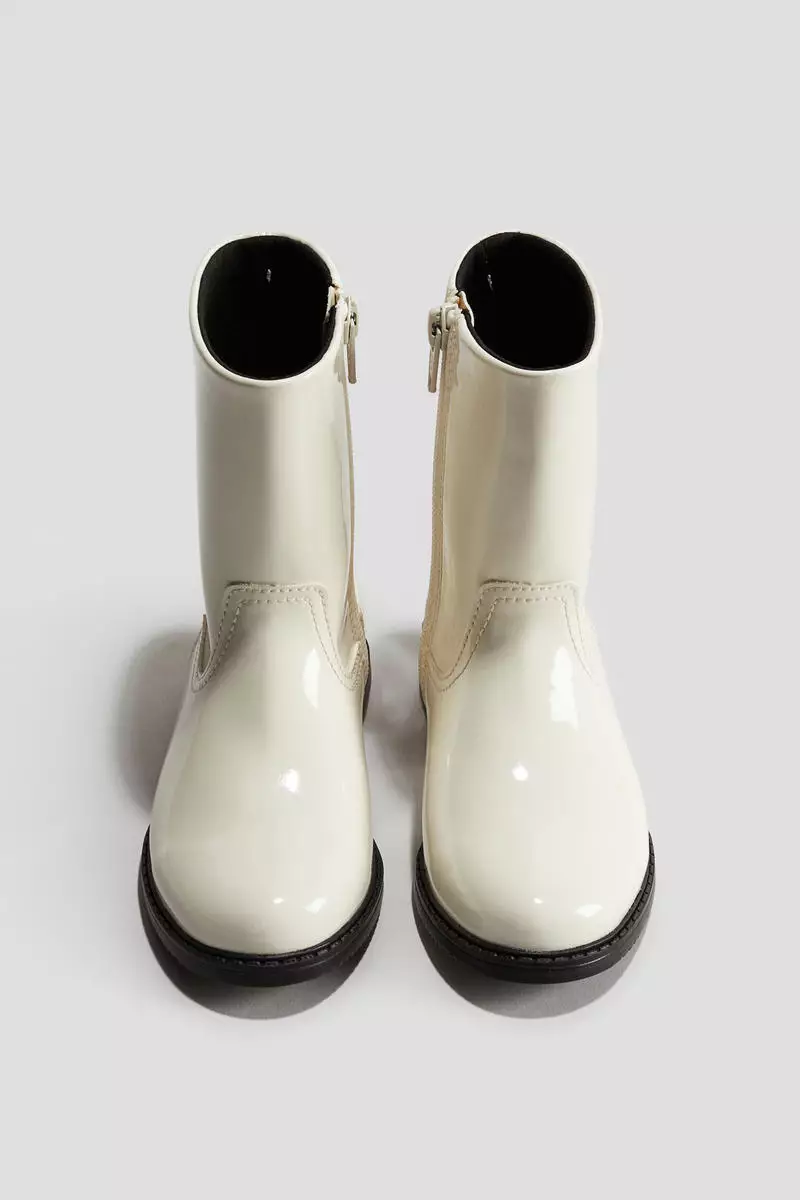 H&m patent boots shop