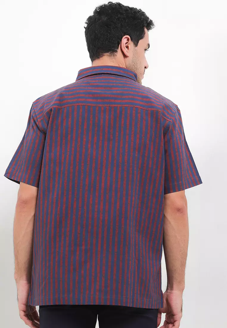 Bay Vertical Stripe Pattern Shirt