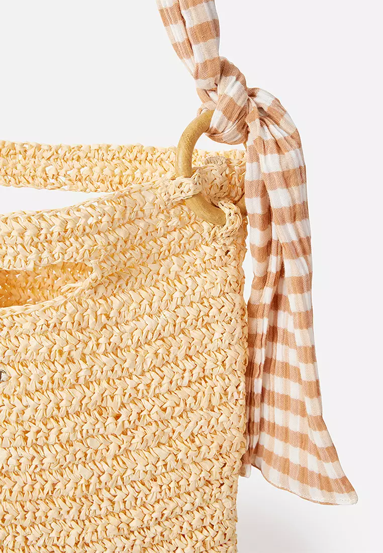 Premium Straw Tote Bag
