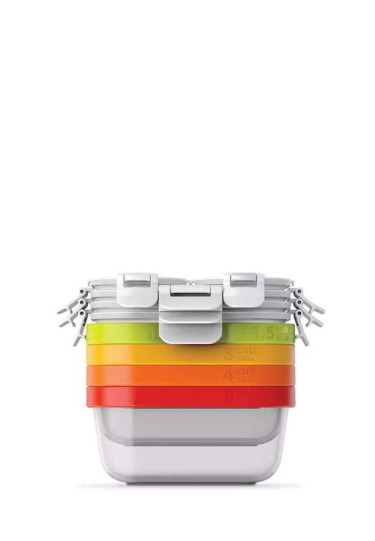 Zoku 11pc Neat Stack - Tempat Bekal, Tempat Makanan Sisa, Tempat Makanan Instant