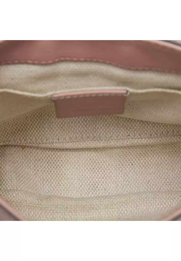 Pre-Loved Gucci Small Patent Soho Chain Flap Crossbody