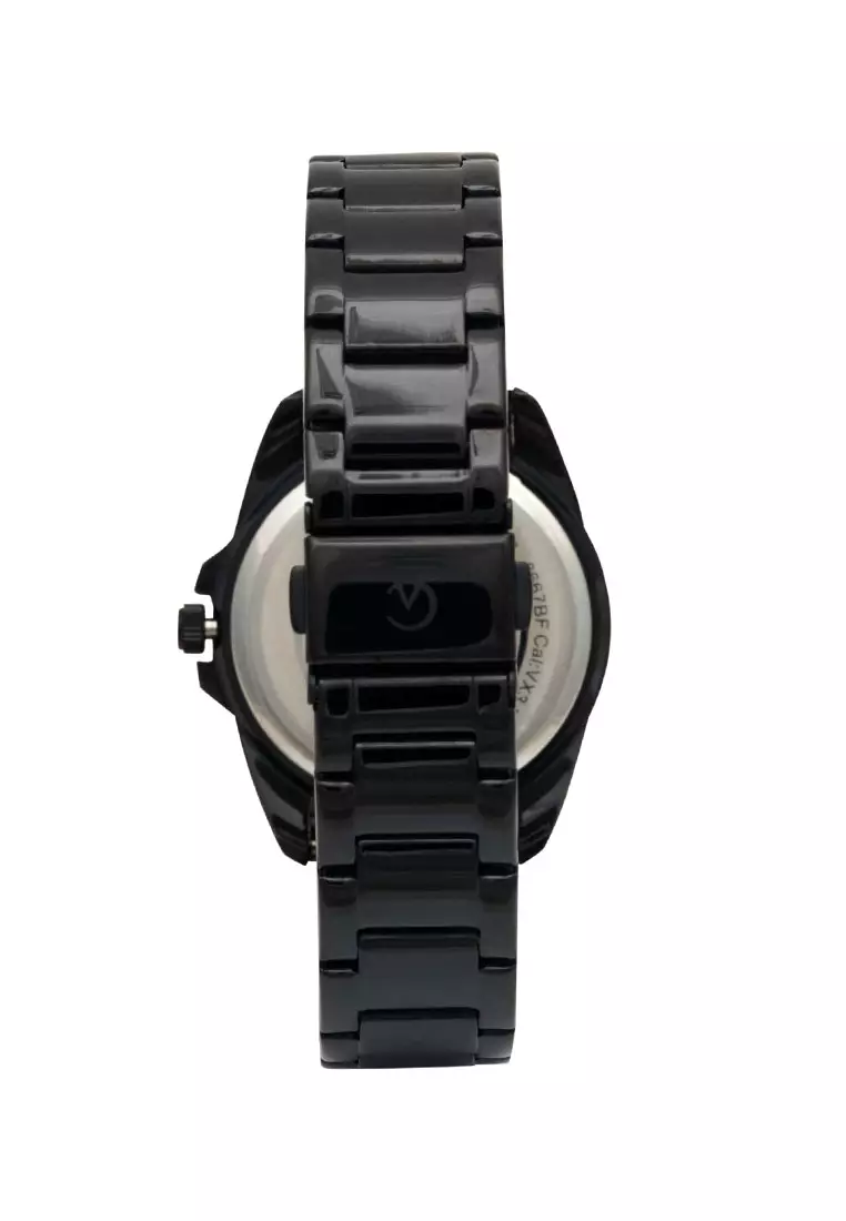 Alexandre Christie Jam Tangan Wanita - Black - Stainless Steel - 8667 BFBIPBALG