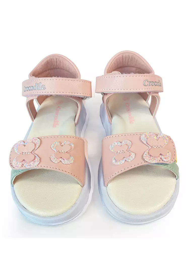 Crocodile KIDS XD1706667 Pink Sepatu Sneaker Anak Kids Shoes Original