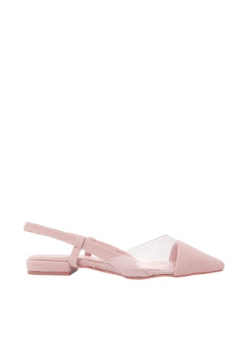 Jual Minka Drea Nude Slingback Shoes Original Zalora Indonesia