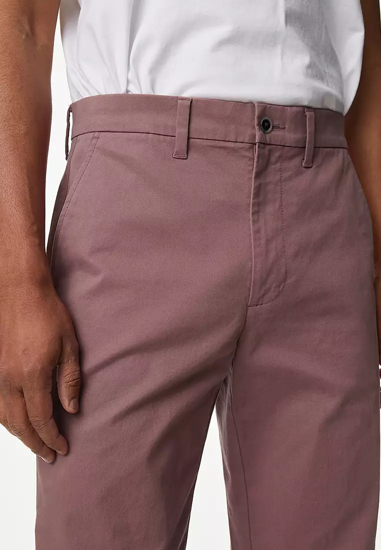 Regular Fit Stretch Chinos