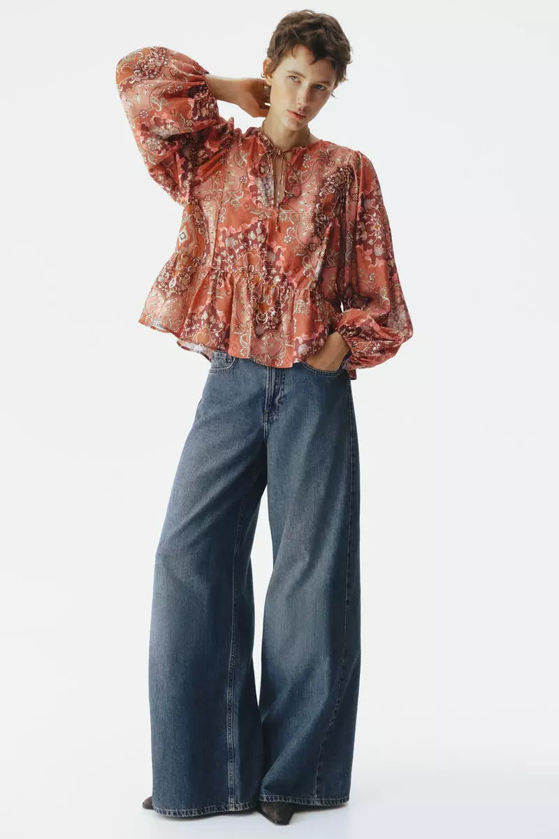Peplum blouse