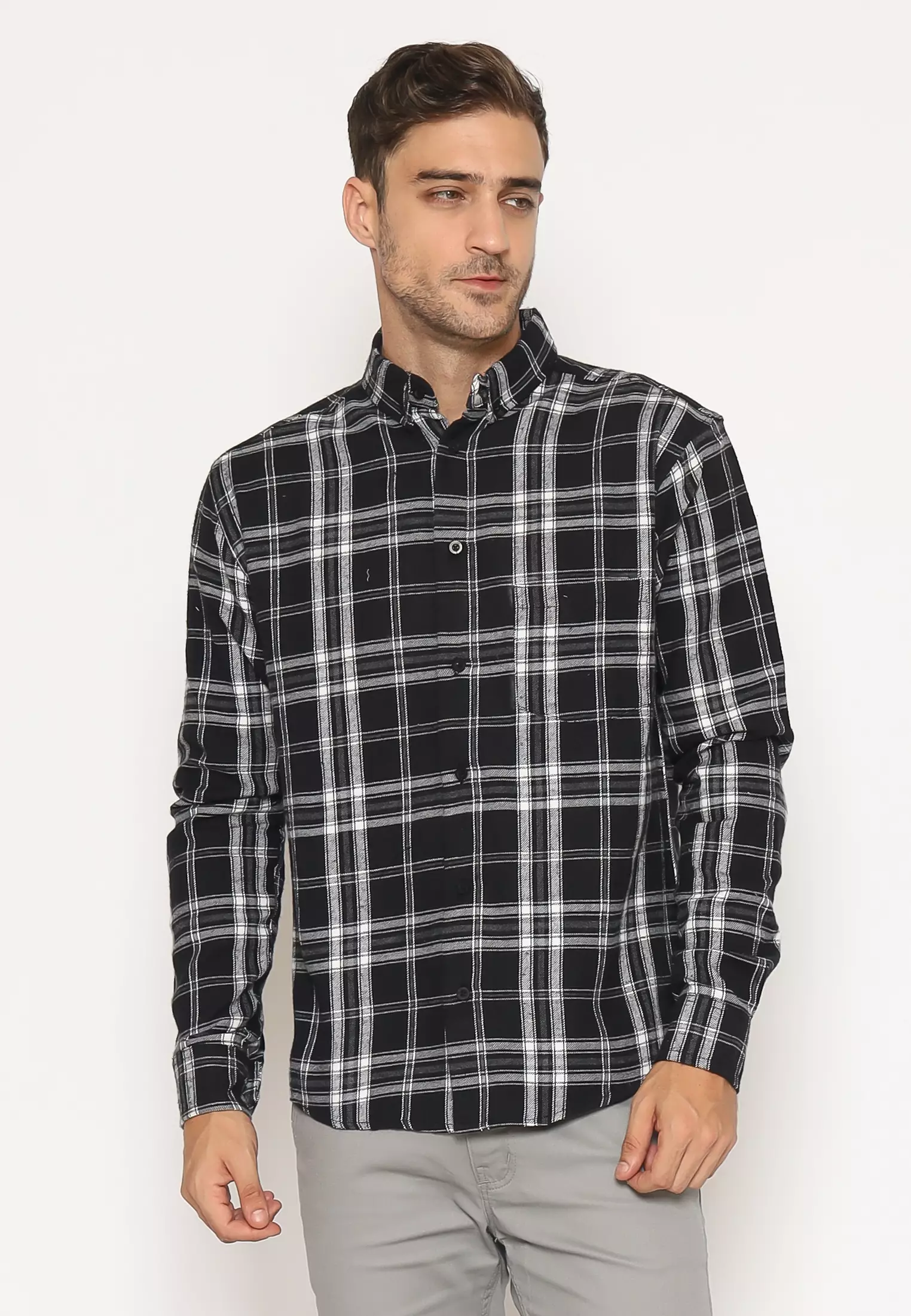 17SEVEN Kemeja Flanel 0271-SUNSHIN