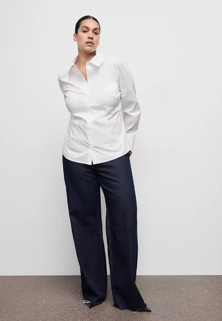 Slim-Fit Poplin Shirt