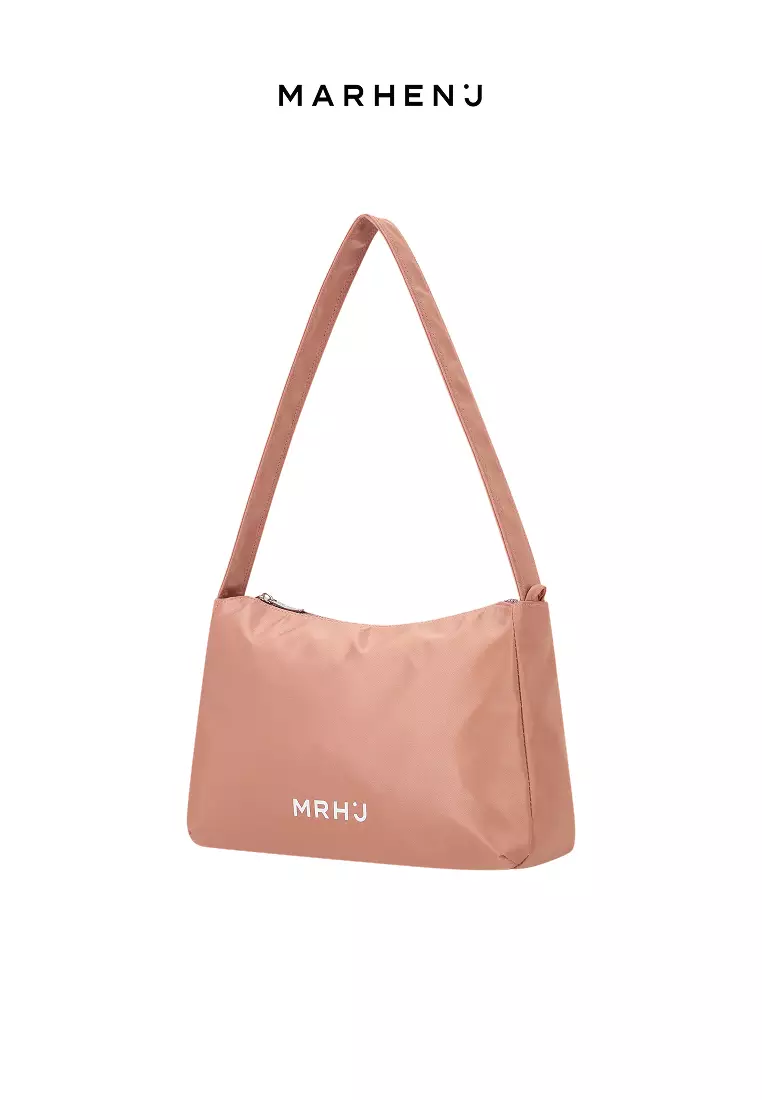 CIA L Nylon Crossbody Bag Indi Pink