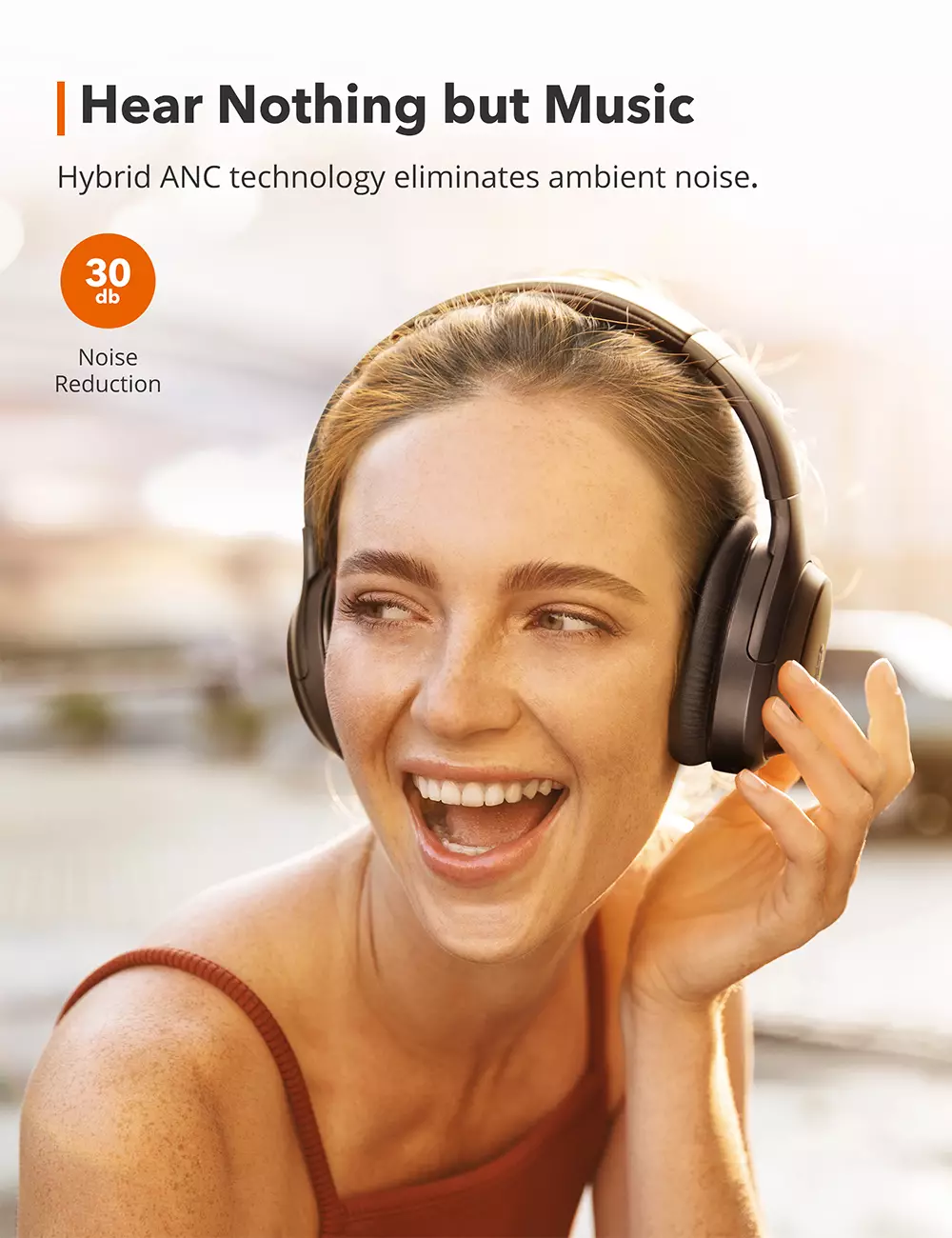 Taotronics hybrid active noise best sale cancelling headphones bluetooth headphones