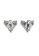 Her Jewellery silver Troika Earrings (White Gold) - Made with premium grade crystals from Austria DC515AC4BCFDAEGS_4