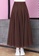 Twenty Eight Shoes brown VANSA Mesh Pleated Skirt VCW-Sk958 130DCAA301D061GS_2