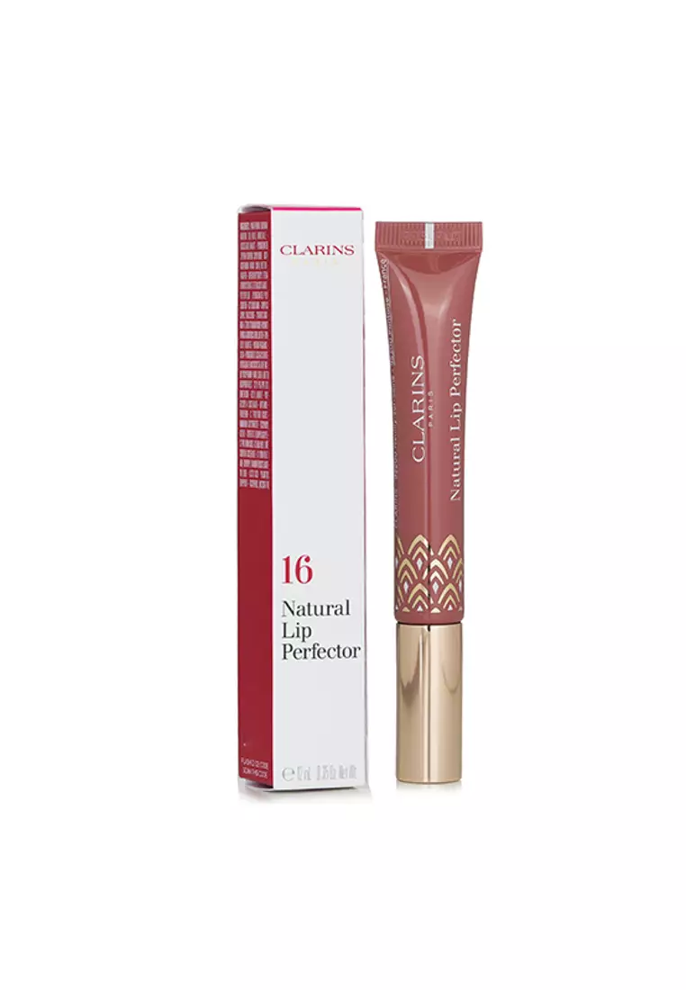 CLARINS - Natural Lip Perfector - # 16 Intense Rosebud 12ml/0.35oz.