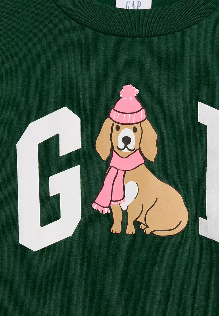 Double Crew Neck Sweatshirt