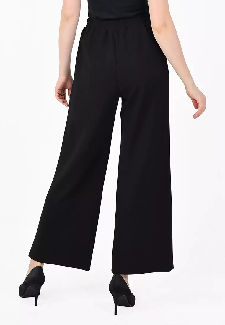 Buy Nicole Exclusives Nicole Exclusives Wide Leg Pants Online | ZALORA ...