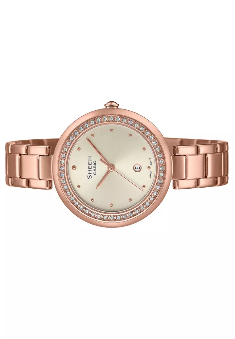 Sheen Analog Watch SHE-4556PG-7A